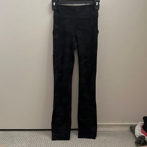 Lululemon Wunder Train Camo Leggings Size 2 ”28